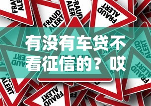 有没有车贷不看征信的？哎，这几家平台可能真行！