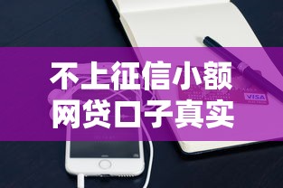 不上征信小额网贷口子真实评测：这几个平台实测可下款