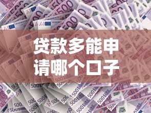 贷款多能申请哪个口子？这几个渠道成功率更高