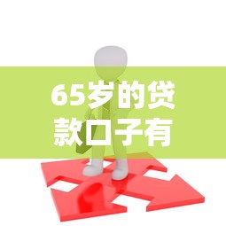 65岁的贷款口子有哪些？这几种方式或许能帮到你