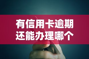 有信用卡逾期还能办理哪个贷款？这5种渠道可以试试