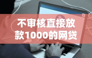 不审核直接放款1000的网贷口子推荐｜这几个平台真能快速到账？