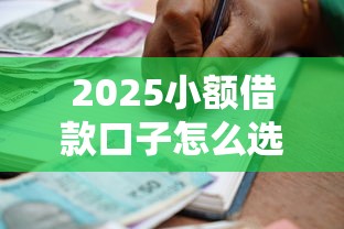 2025小额借款口子怎么选？这5个平台实测通过率高