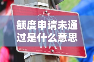 额度申请未通过是什么意思？这5个原因可能被你忽略了！