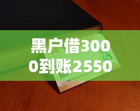 黑户借3000到账2550？实测这几个平台能下款