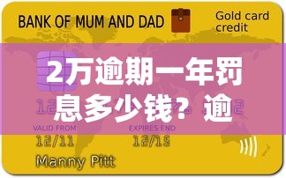2万逾期一年罚息多少钱？逾期费用计算与应对指南