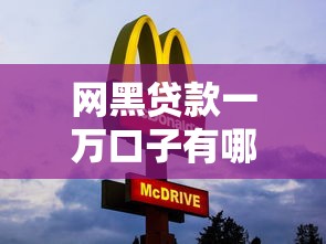网黑贷款一万口子有哪些？这几个平台审核快、门槛低！