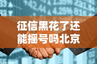 征信黑花了还能摇号吗北京？哎，别慌！这些办法或许能帮到你