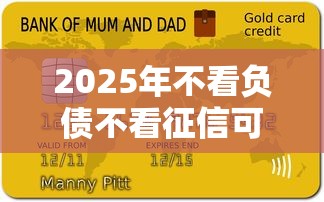 2025年不看负债不看征信可以下款的贷款？这几个渠道居然能申请成功