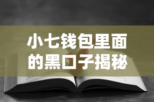 小七钱包里面的黑口子揭秘：这些隐藏风险你可能还不知道