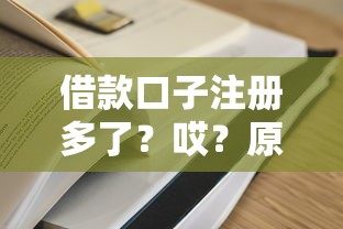 借款口子注册多了？哎？原来这样更安全