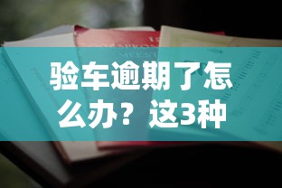 验车逾期了怎么办？这3种贷款方案能救急