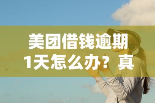 美团借钱逾期1天怎么办？真实经验分享