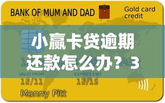 小赢卡贷逾期还款怎么办？3个补救方法要记牢