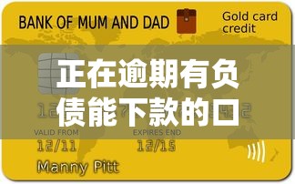 正在逾期有负债能下款的口子真实案例分享