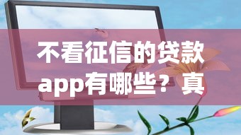 不看征信的贷款app有哪些？真实评测5个靠谱平台