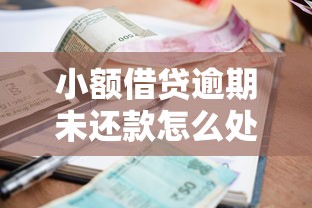 小额借贷逾期未还款怎么处理？这3种办法能帮你