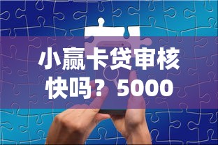 小赢卡贷审核快吗？5000元贷款流程实测分享