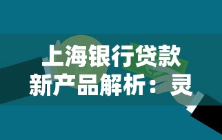 上海银行贷款新产品解析：灵活方案助资金周转