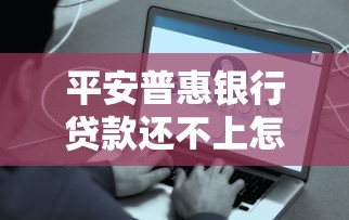 平安普惠银行贷款还不上怎么办？别慌！试试这些解决办法
