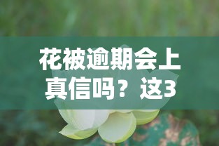 花被逾期会上真信吗？这3个后果比你想的更严重！