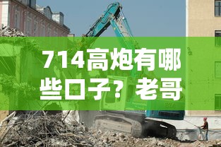 714高炮有哪些口子？老哥必看真实避坑指南