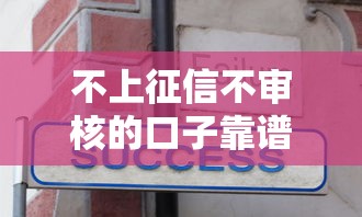 不上征信不审核的口子靠谱吗？这3个方法真实分享