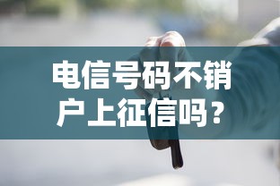 电信号码不销户上征信吗？这些细节不注意可能影响贷款