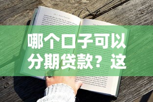 哪个口子可以分期贷款？这5个平台审核快、额度高，试试看！