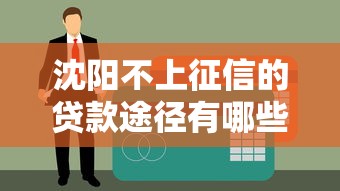 沈阳不上征信的贷款途径有哪些？这些渠道或许能帮到你