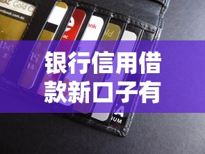 银行信用借款新口子有哪些？低门槛方案这样申请最划算
