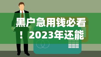 黑户急用钱必看！2023年还能下款的口子大揭秘
