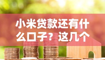 小米贷款还有什么口子？这几个靠谱平台也能解燃眉之急