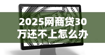 2025网商贷30万还不上怎么办？真实案例分析+应对方案