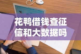 花鸭借钱查征信和大数据吗？实测风控规则与申贷技巧