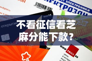不看征信看芝麻分能下款？这些平台审批快额度高