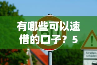 有哪些可以速借的口子？5个正规平台实测对比