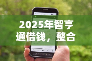 2025年智亨通借钱，整合五个征信花了网贷平台哪些好下款