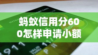 蚂蚁信用分600怎样申请小额贷款？试试这几个低门槛平台