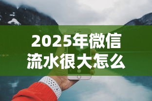 2025年微信流水很大怎么借钱？推荐5个网上借钱平台好