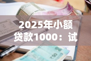 2025年小额贷款1000：试试这五个北京贷款平台