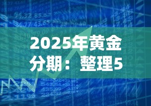 2025年黄金分期：整理5个贷款平台不看征信,不看负债