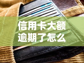 信用卡大额逾期了怎么办？5个自救办法拯救征信和钱包