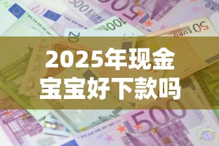 2025年现金宝宝好下款吗？整理5个贷款申请平台