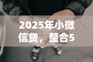 2025年小微信贷，整合5个网贷全拒了还能撸的口子