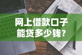 网上借款口子能贷多少钱？真实测评+避坑指南