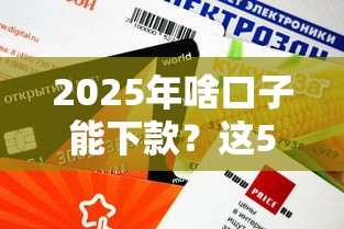 2025年啥口子能下款？这5种渠道通过率高，额度还靠谱