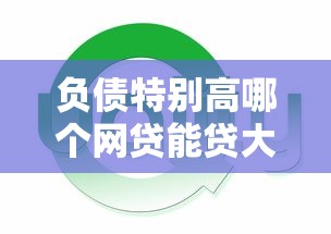 负债特别高哪个网贷能贷大额？这3家平台实测能下款