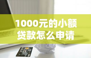 1000元的小额贷款怎么申请？5分钟搞懂低门槛借款技巧