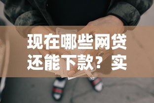 现在哪些网贷还能下款？实测5家正规平台最新通过率